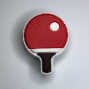 5/$10 Table tennis paddle crocs charm